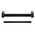 Black metal gps navigation mount bracket for Cfmoto 800mt with 12mm and 22mm components and end mounting brackets