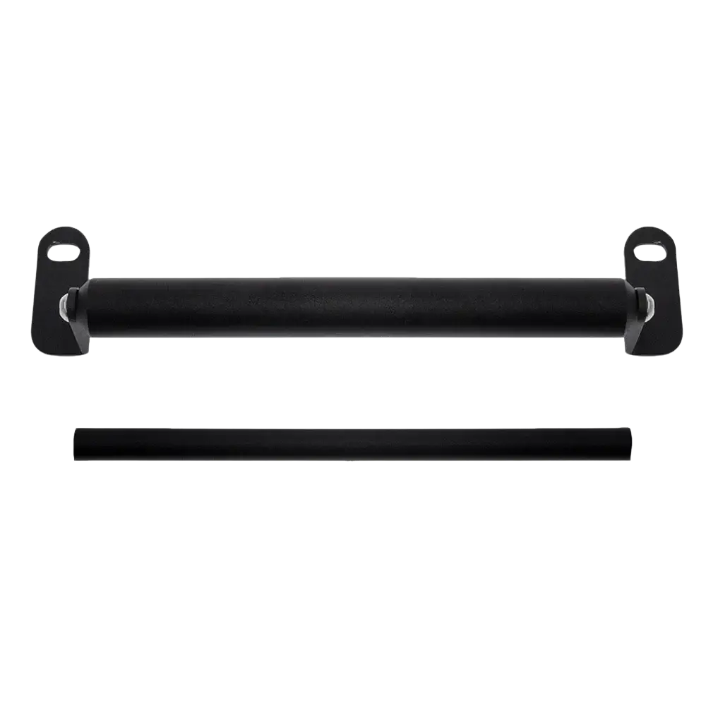 Black metal gps navigation mount bracket for Cfmoto 800mt with 12mm and 22mm components and end mounting brackets
