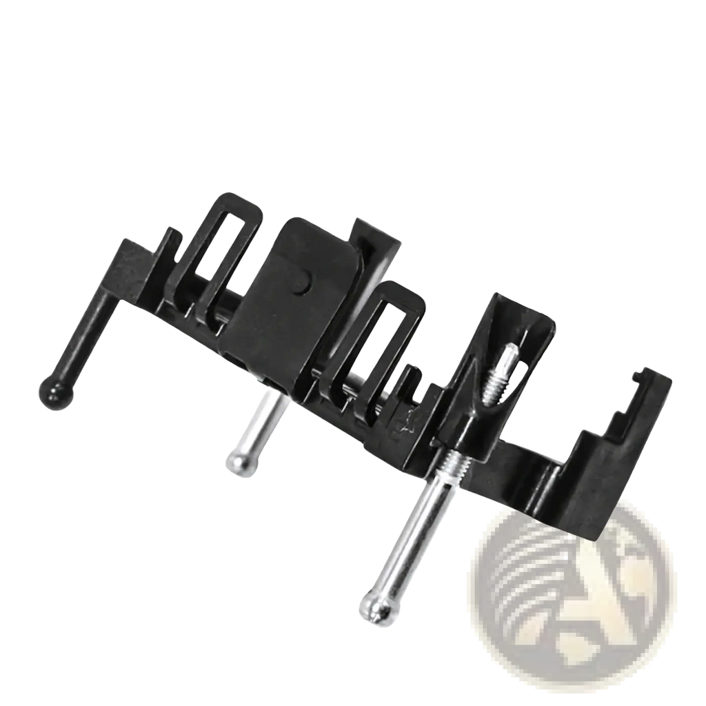 Black plastic car window regulator bracket with silver metal rods for changan acc cruise control module use