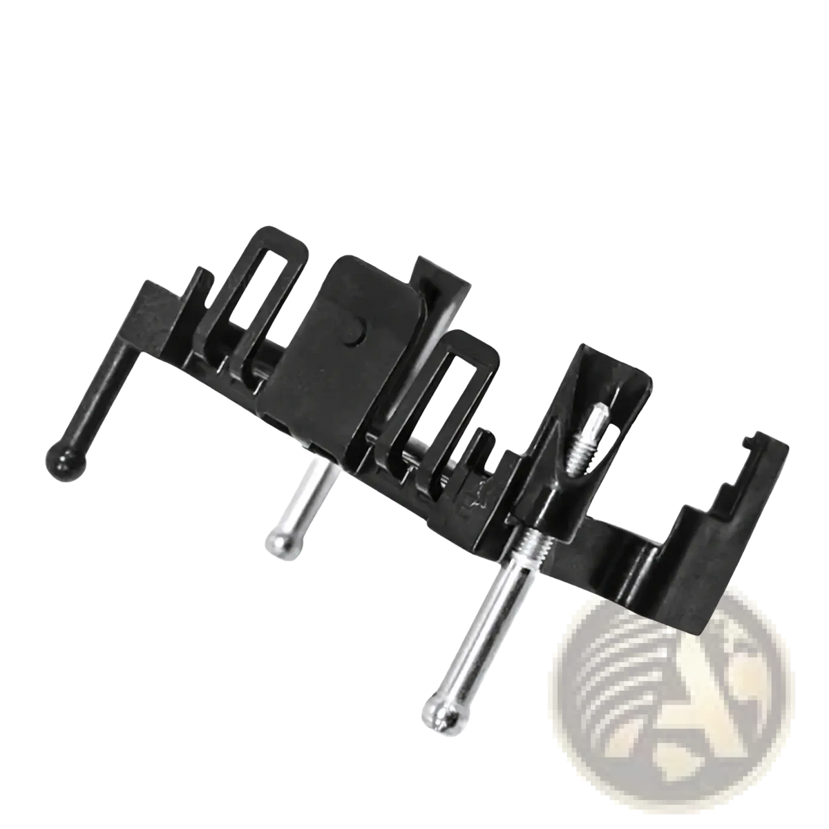 Black plastic car window regulator bracket with silver metal rods for changan acc cruise control module use