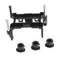 Black plastic tile leveling and spacing tool with silver metal screws used in Changan Acc cruise control bracket