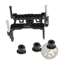 Black plastic tile leveling and spacing tool with silver metal screws used in Changan Acc cruise control bracket