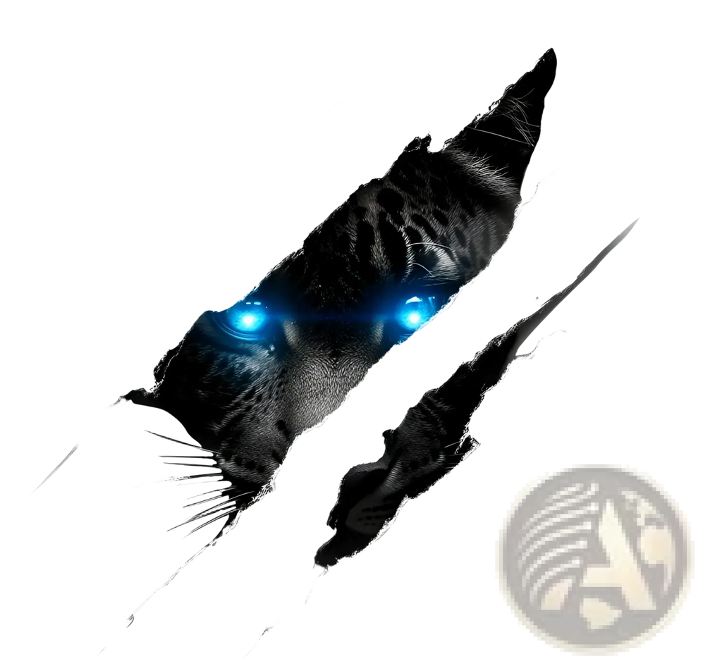 Black cheetah with glowing blue eyes on a cheetah graphic trucker hat for men made of casual polyester