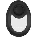 Black and white cjeer phone stand with circular grip on top paired with teal nano glass crystal hair eraser for painless removal