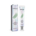 Silver iridescent box and tube of eelhope color correcting primer with collagen and vitamin C and holographic finish