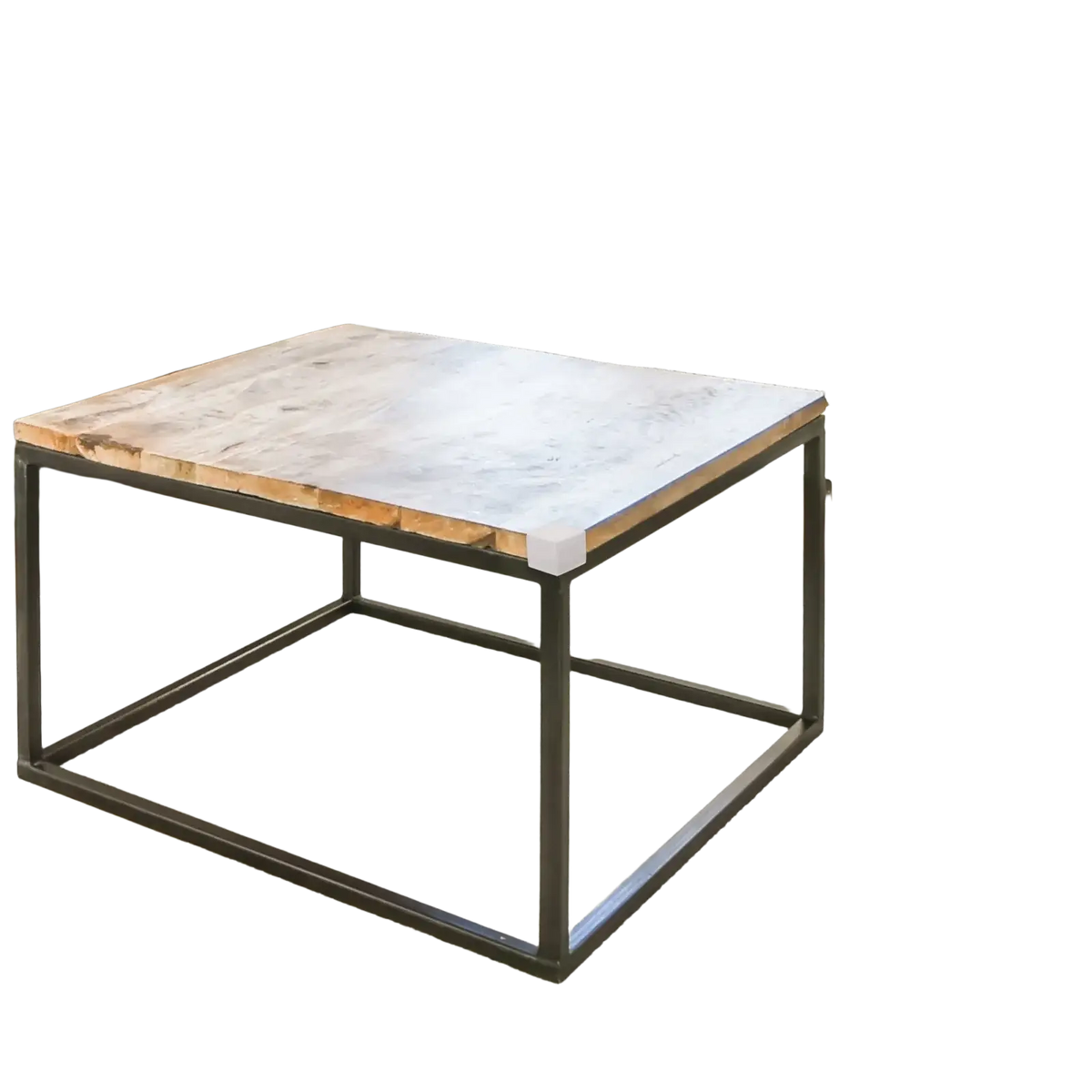 Corner protectors 10pack soft foam table edge guards shown on a modern white marble top coffee table with black metal legs