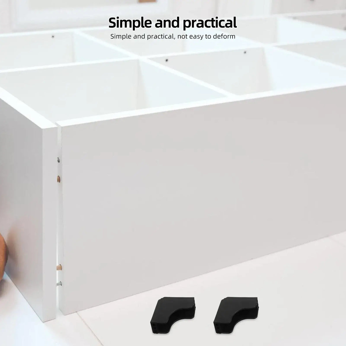Black plastic corner protectors 50 pcs for furniture use durable corner guards and corner protector accessories