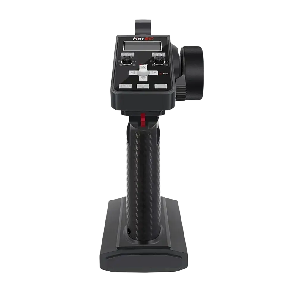 Black ct-6a remote control handheld gimbal stabilizer with carbon fiber grip for rc car boat use