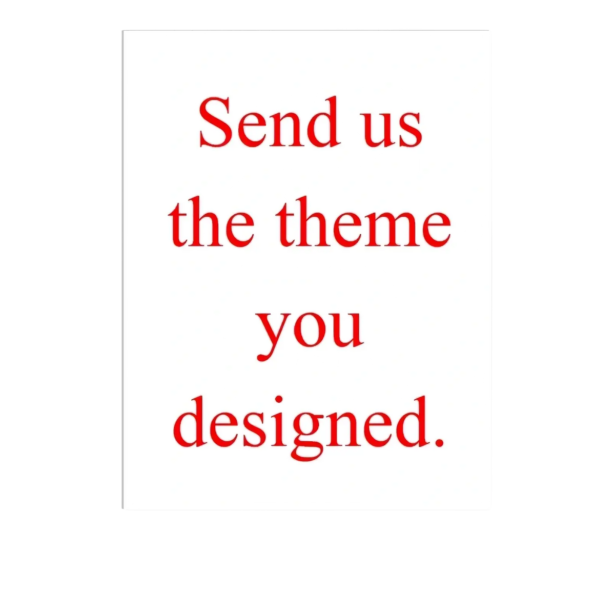 White rectangular custom baby shower welcome sign with red text and a black banner for teddy bear decor personalization