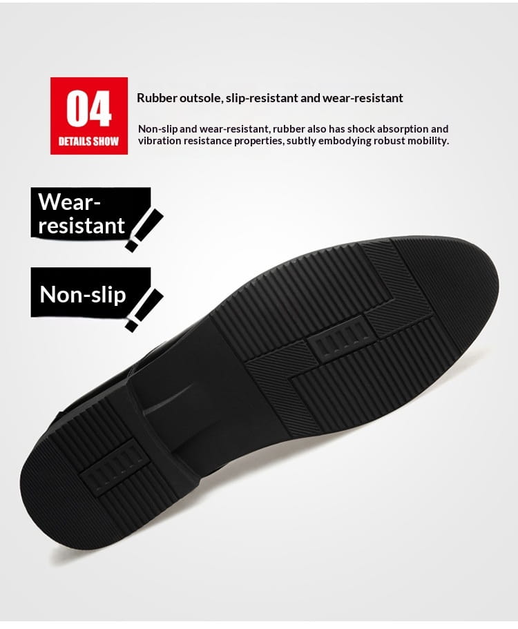 Men’s genuine leather low top business shoes in black patent leather with lace-up oxford design and polished finish