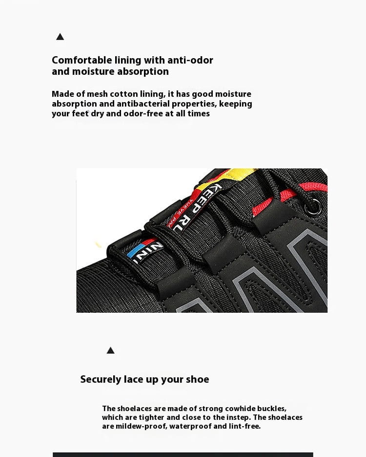Men’s Lightweight Breathable Outdoor Trekking Shoes