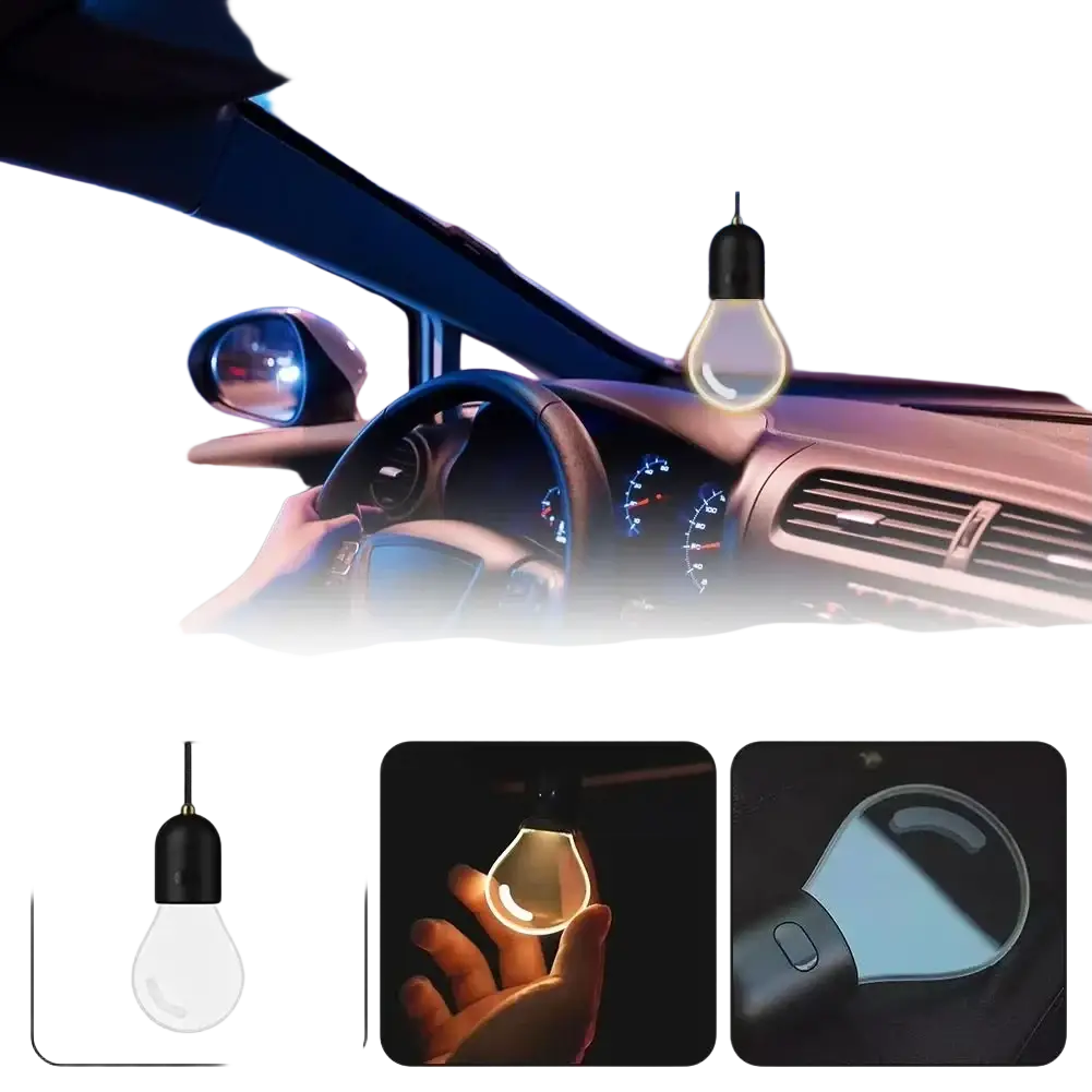 Decorative led bulbs in black and clear vintage style designed for vehicle interiors with cr2032 button batteries