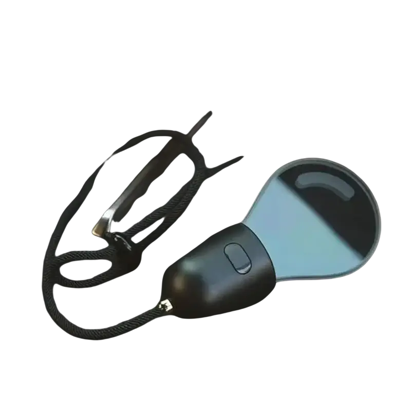Black and silver decorative led bulb with sleek teardrop design for car ambient lighting using cr2032 button batteries