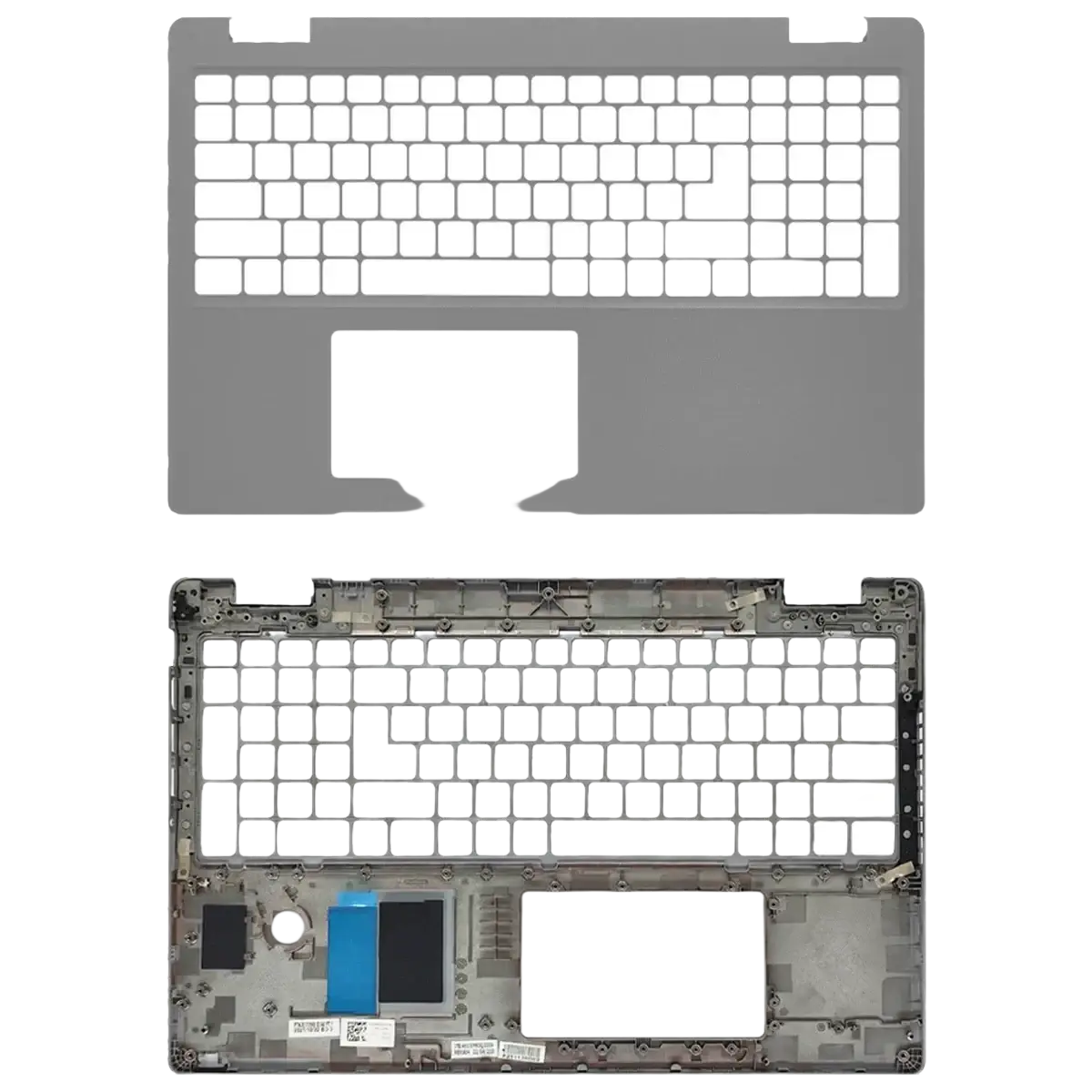 Gray dell latitude 5530 5531 replacement case 09t2nw 026rhc laptop palm rest and keyboard frame assembly