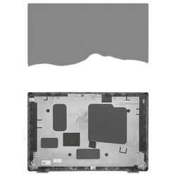 Gray plastic dell latitude 5530 5531 replacement laptop base 09t2nw with black adhesive pads and metal frame backside