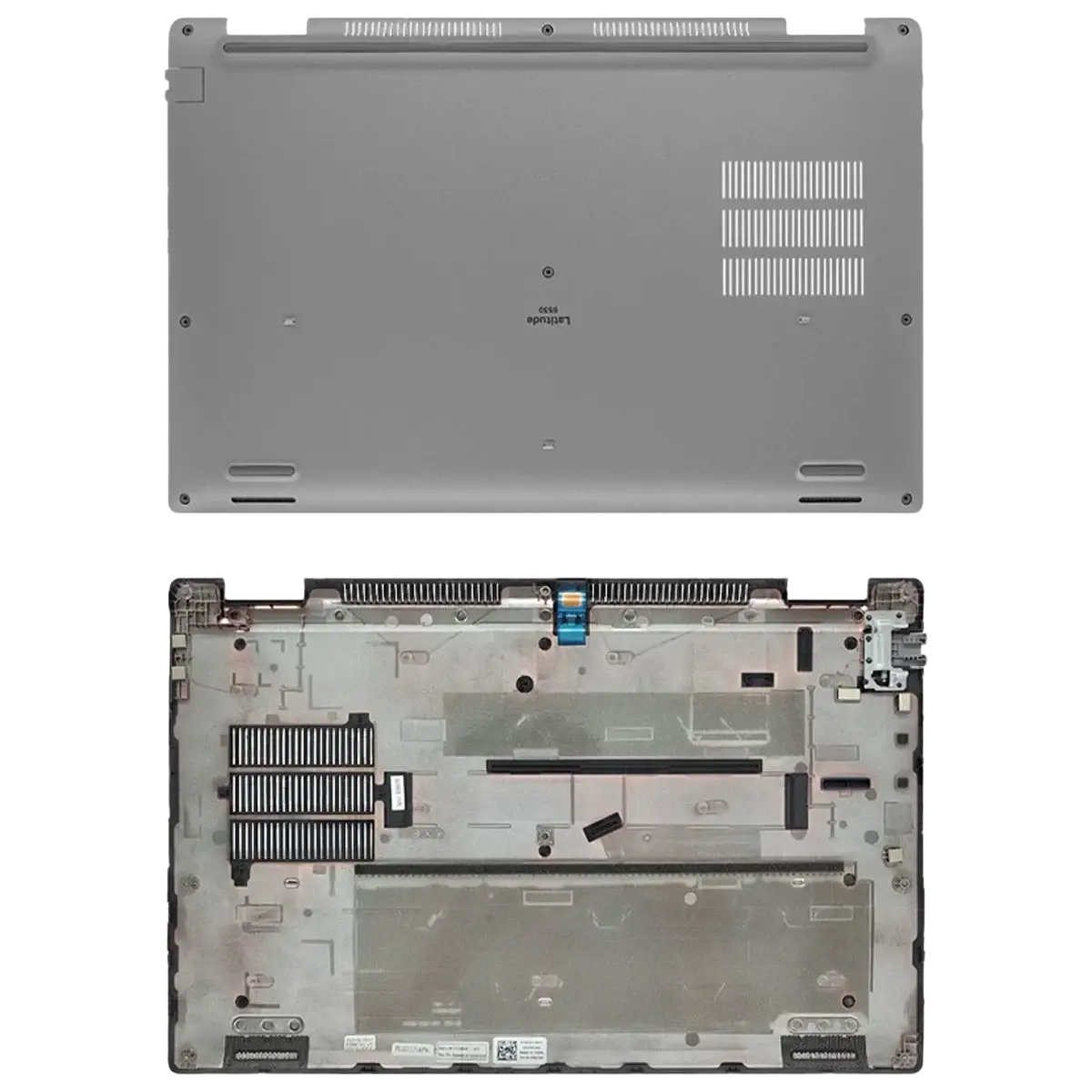 Gray plastic back cover for dell latitude 5530 replacement case 09t2nw 026rhc compatible with latitude 530