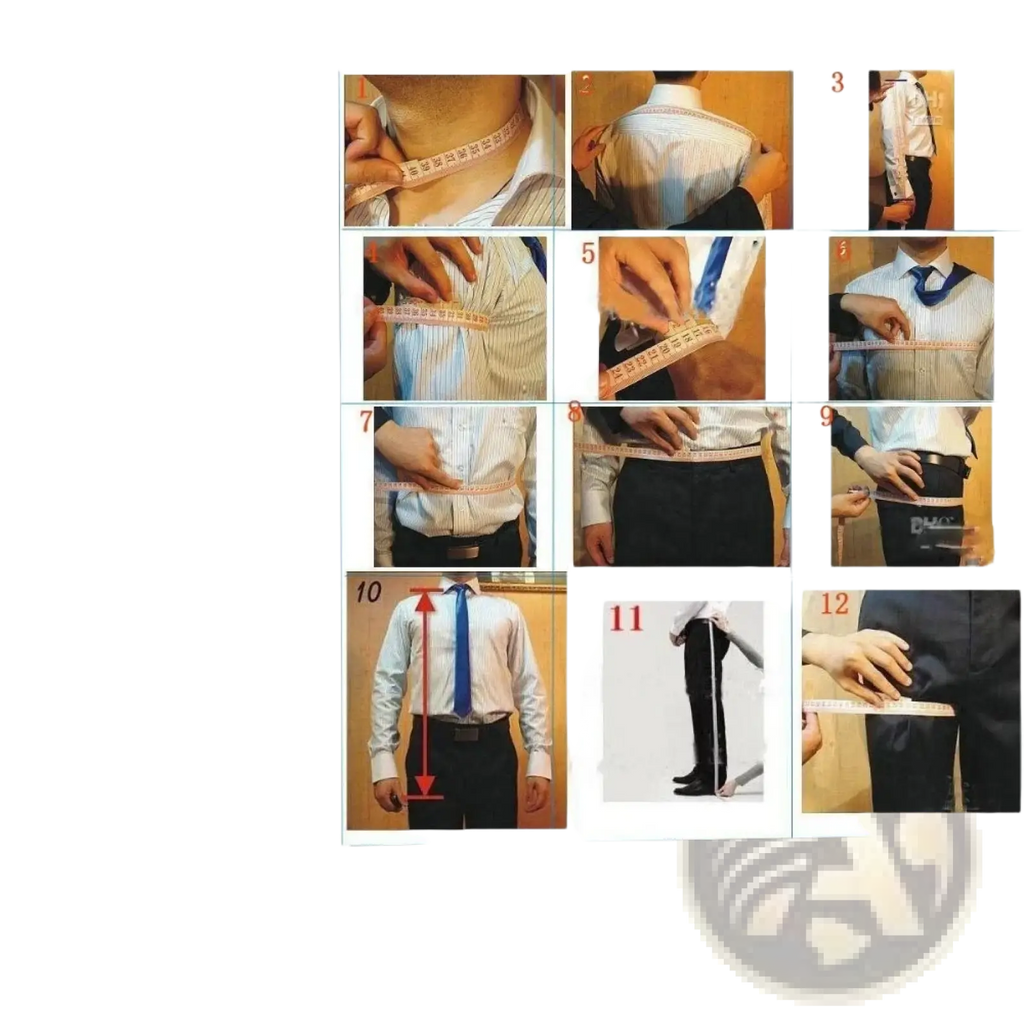 White and blue striped dress shirt with matching tie paired with denim pant suit two piece set women slim fit