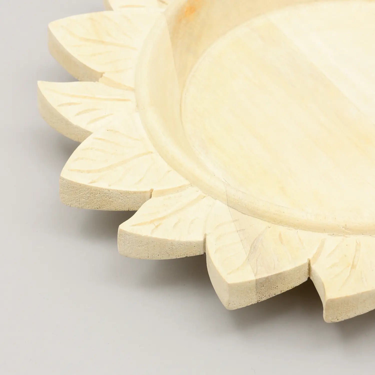 Handcrafted 13 Wood Charger Plate Wooden Dinning Placemat Artisan Wood Tableware
