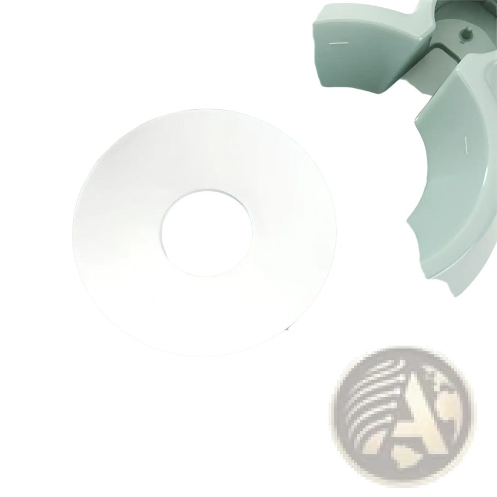 Light green plastic dog bowl with stainless steel liner and white lid for automatic water dispenser pet feeder