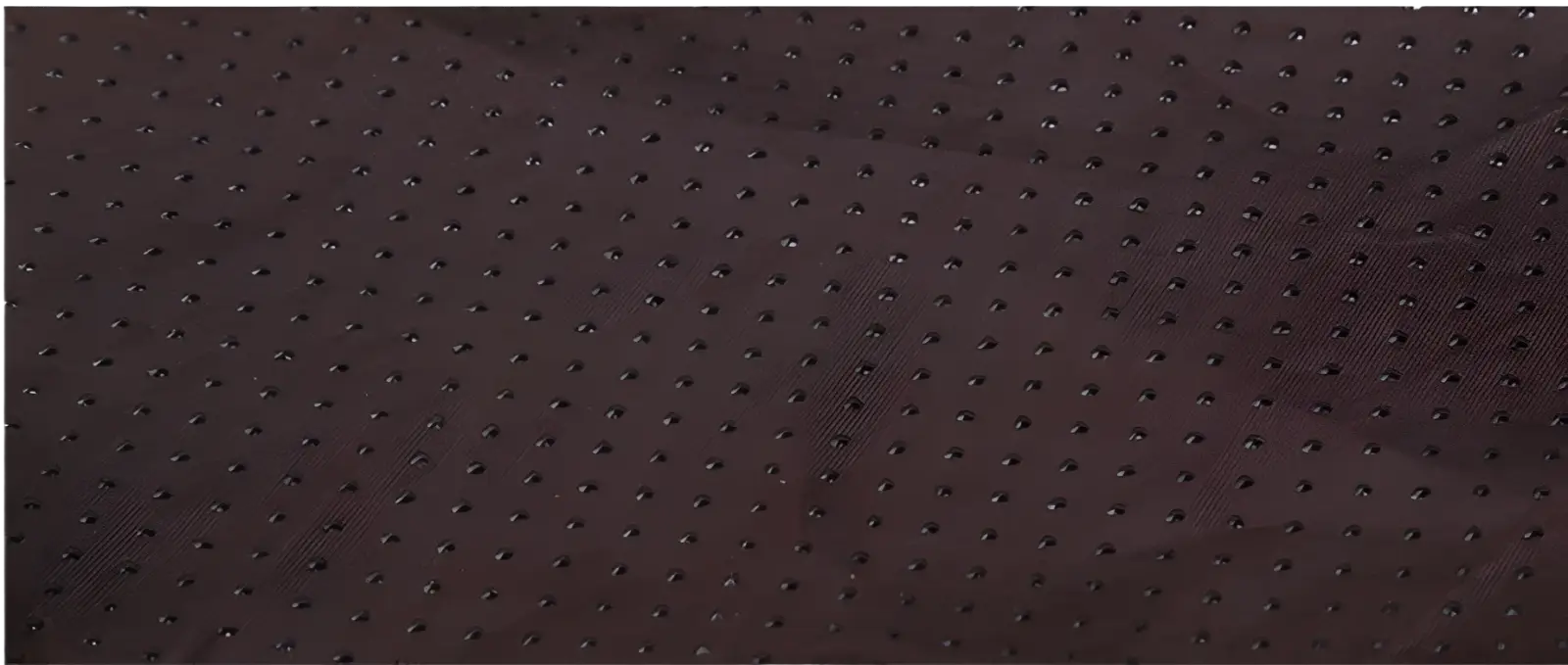 Dark brown perforated fabric on the dog car seat bed waterproof foldable carrier for breathability and comfort