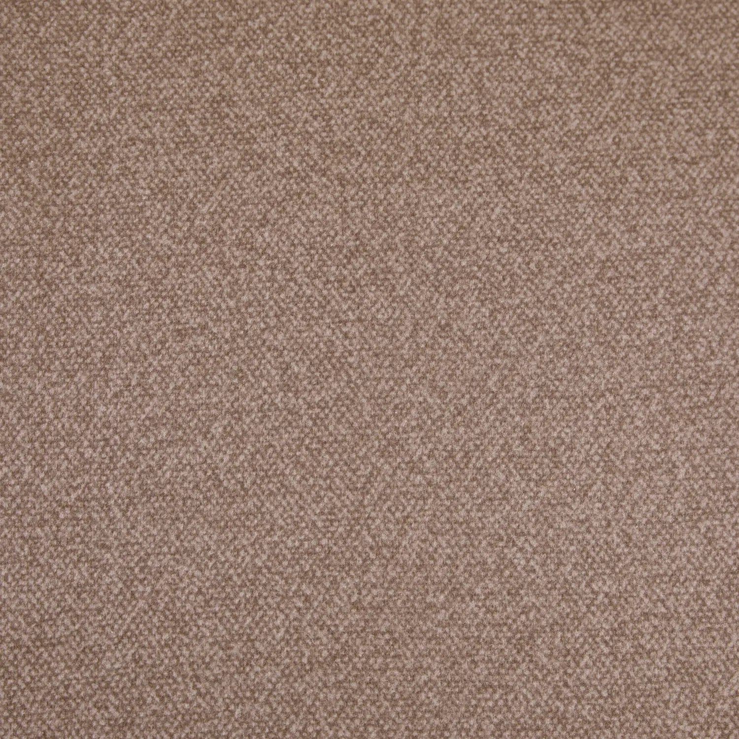 Beige textured fabric with a subtle woven pattern on the modern brown polyester pet friendly accent chair.