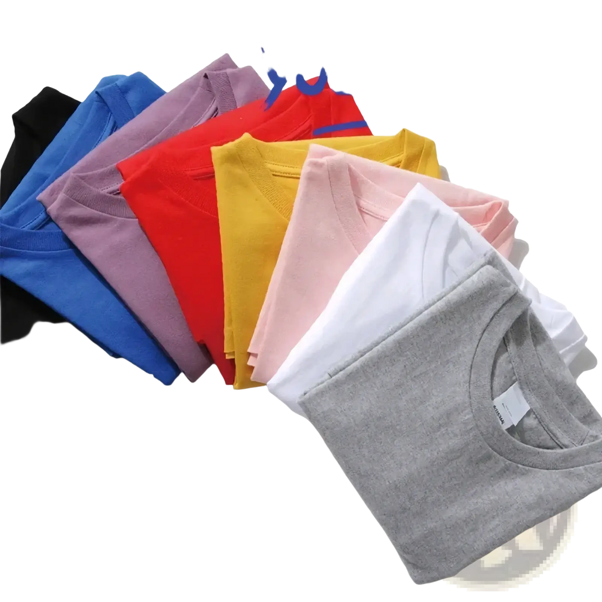 A collection of colorful 100 percent cotton Easter Goose Scooter T-shirt funny Y2k tops in solid hues