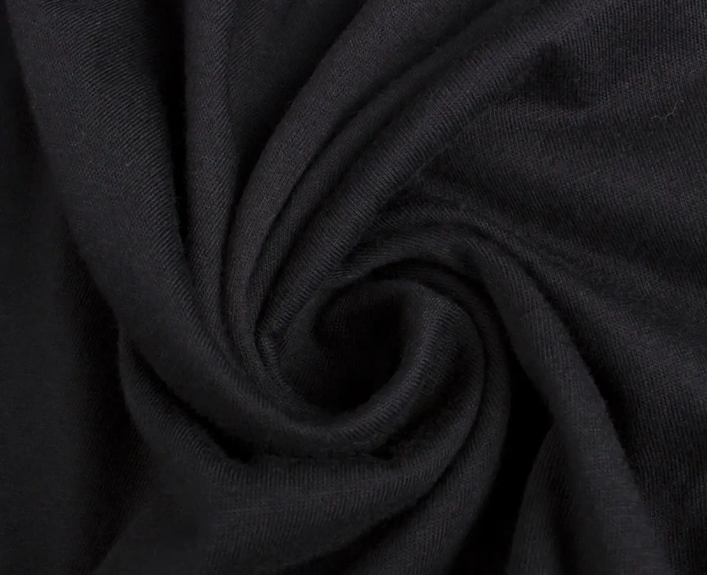 A soft dark gray knit fabric with subtle ribbed texture featured on the easter goose scooter t-shirt funny y2k top