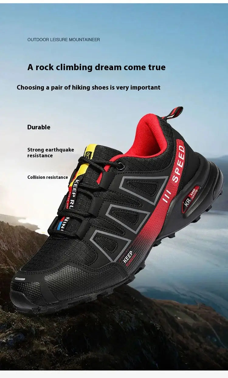 Men’s Lightweight Breathable Outdoor Trekking Shoes