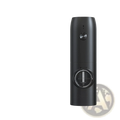 Black cylindrical portable electric pepper mill with metallic button and transparent opening type-c rechargeable