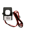 Black et3k dbkct24 current transformer with red and black wiring shown on the back side of etek evse protocol controller 2.0