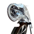 Transparent plastic ev charger rain cover magnetic waterproof port protector designed to shield charging ports