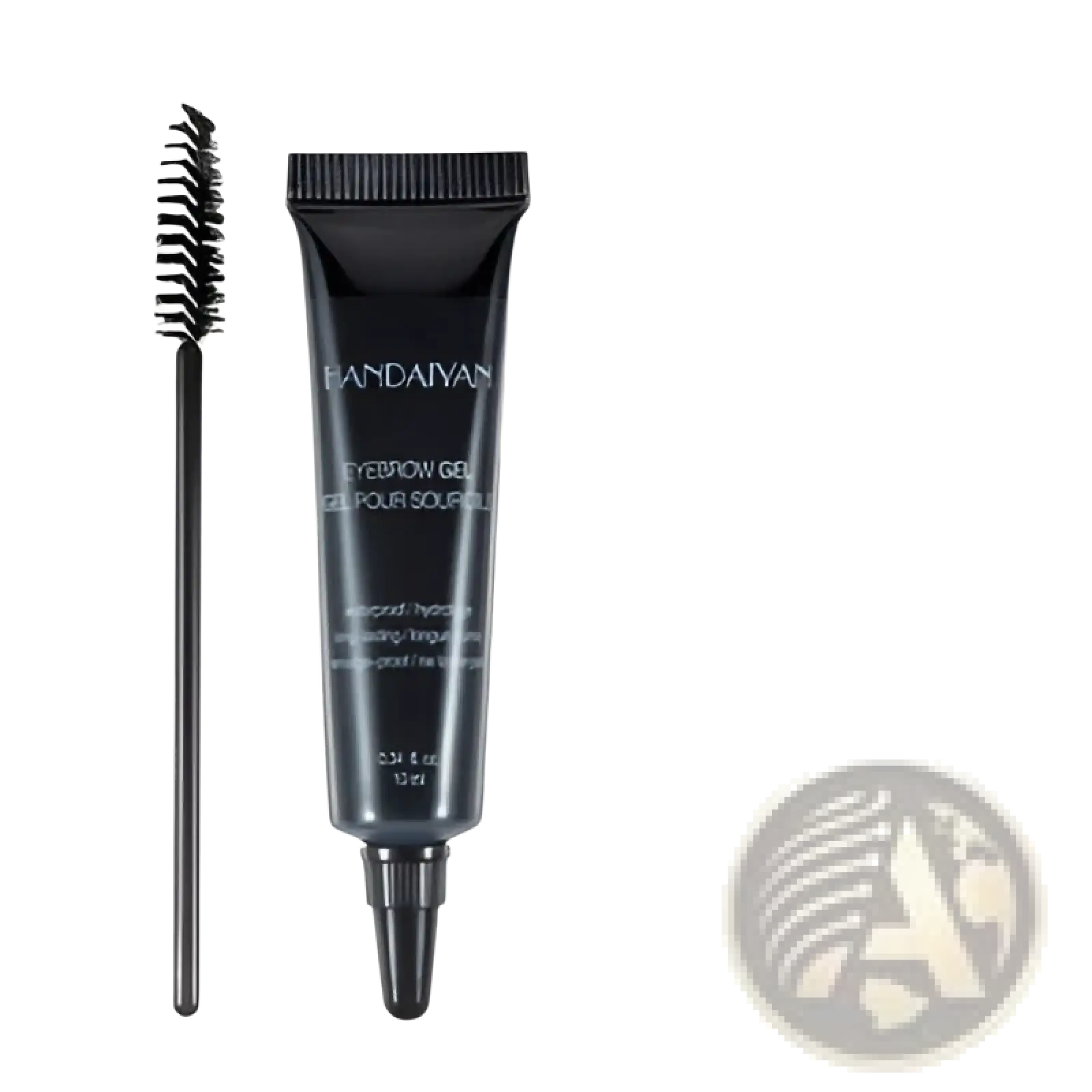 Black mandayyan eyebrow gel tube 6# shade in waterproof liquid tint tattoo kit for long-lasting use
