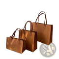Brown leather tote bags with stitched handles and minimalist logo featured in felt crossbody shoulder bag large capacity tote collection