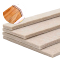 Beige felt furniture pads 5mm thick floor protector measuring 30cm by 21cm for preventing floor scratches