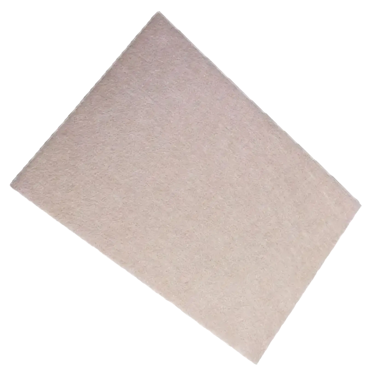 Beige rectangular felt furniture pad 5mm thick made of felt designed as a floor protector for furniture legs