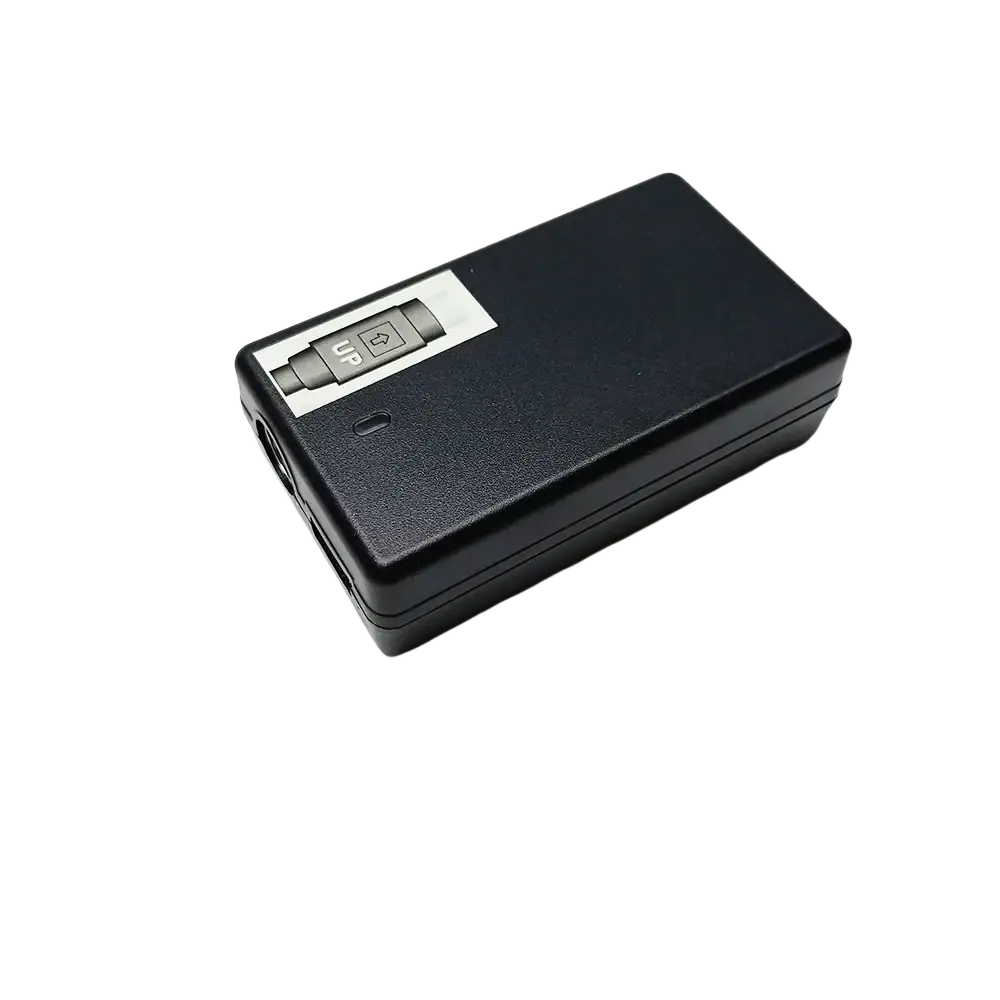 Black plastic fiber fusion splicer charger remote control with silver button panel for signal fire mainland china