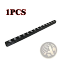 Black plastic car parking barrier with white chevron arrows featured in flexible car trunk organizer and storage stick