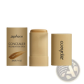 Foundation stick Zephoco natural concealing makeup in sleek beige case designed for dark skin tones