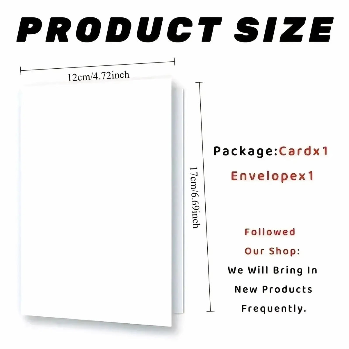 White rectangular valentine card featuring a funny venn diagram design labeled bowchickawow for couples 12cm by 17cm