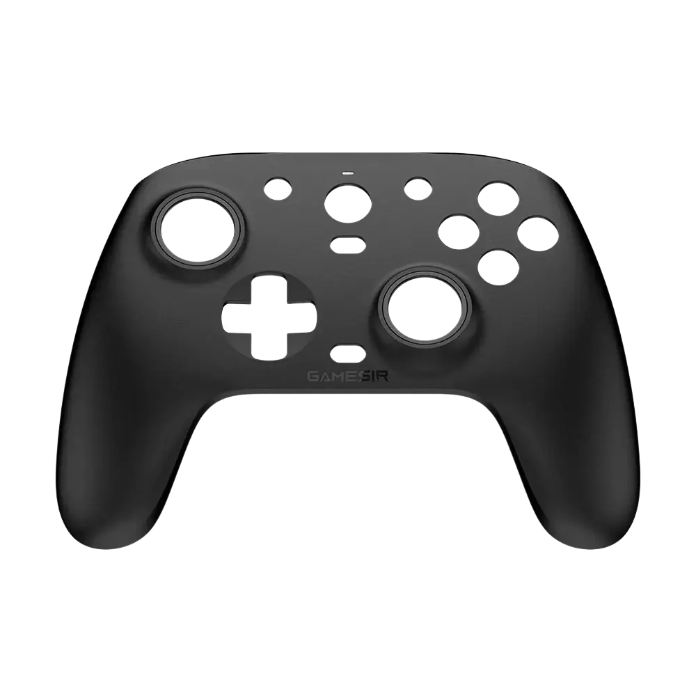 Gamesir g7 magnetic faceplate black matte-finish controller shell with ergonomic contours and precise cutouts for buttons