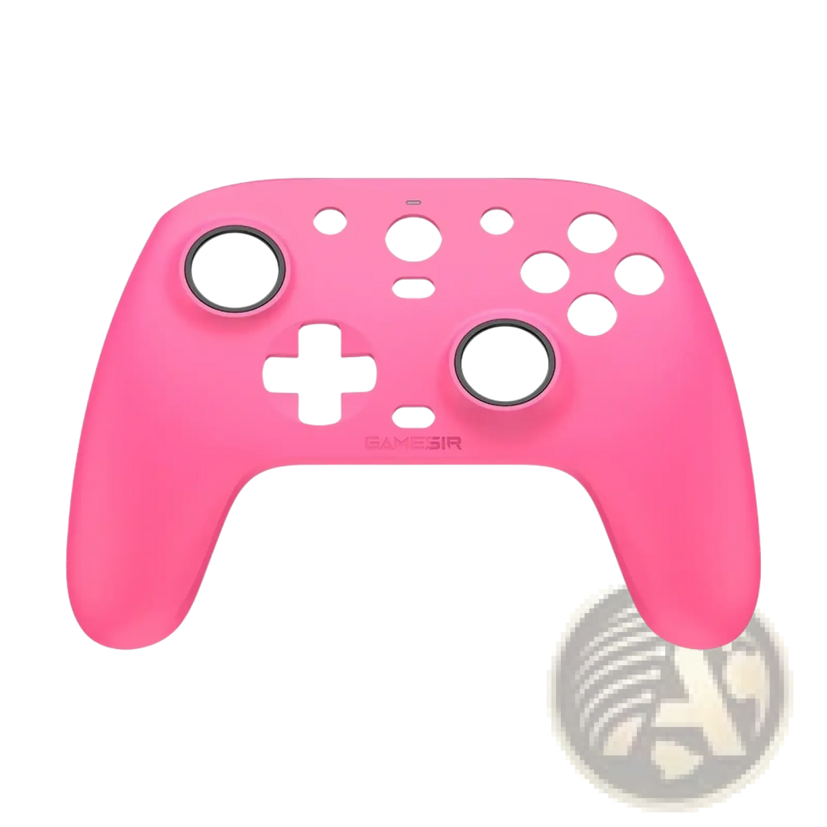 Pink silicone controller grip for nintendo switch pro in gamesir g7 magnetic faceplate and accessories kit