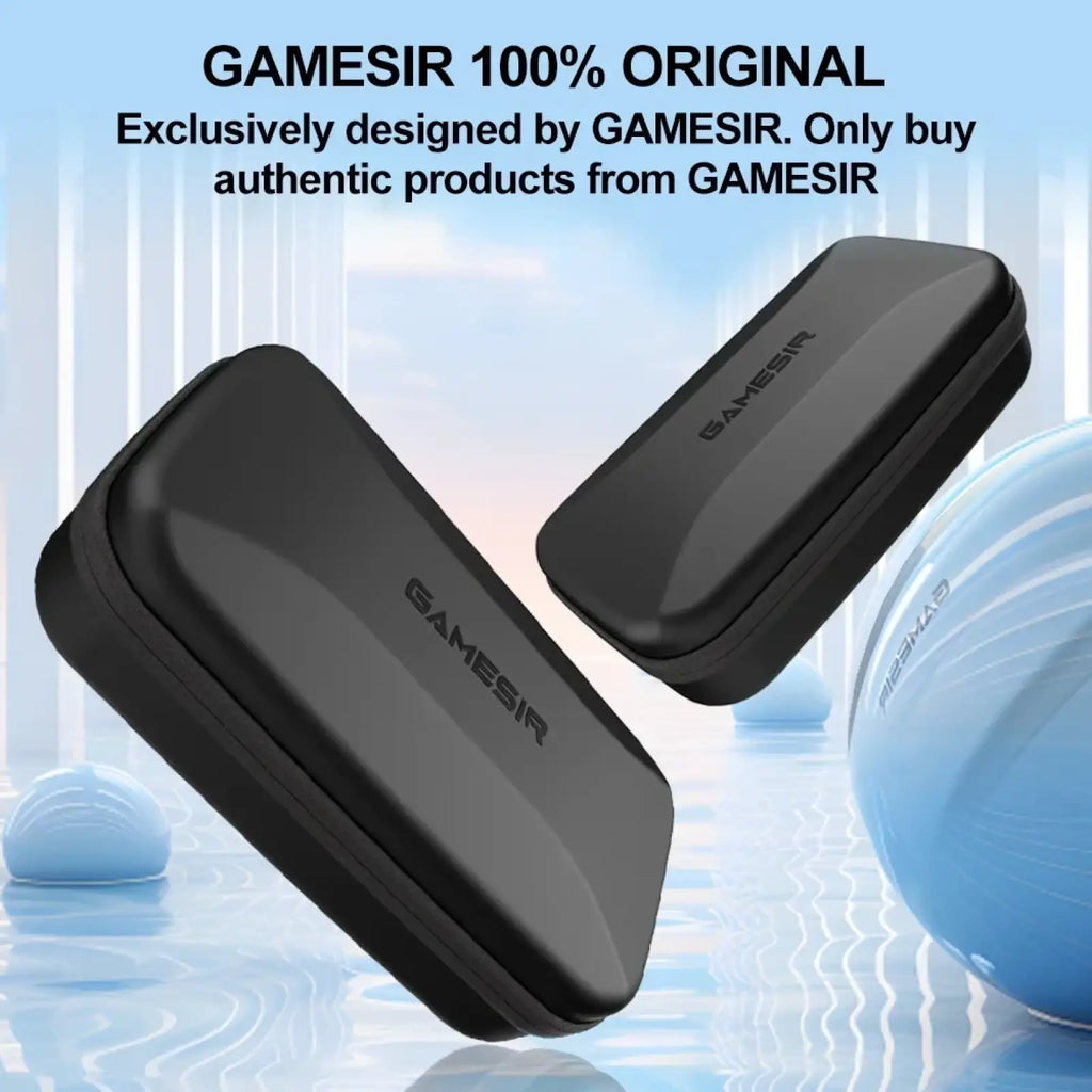 Black gamesir g8 plus carrying case protective travel pouch made of durable material for gaming hardware storage