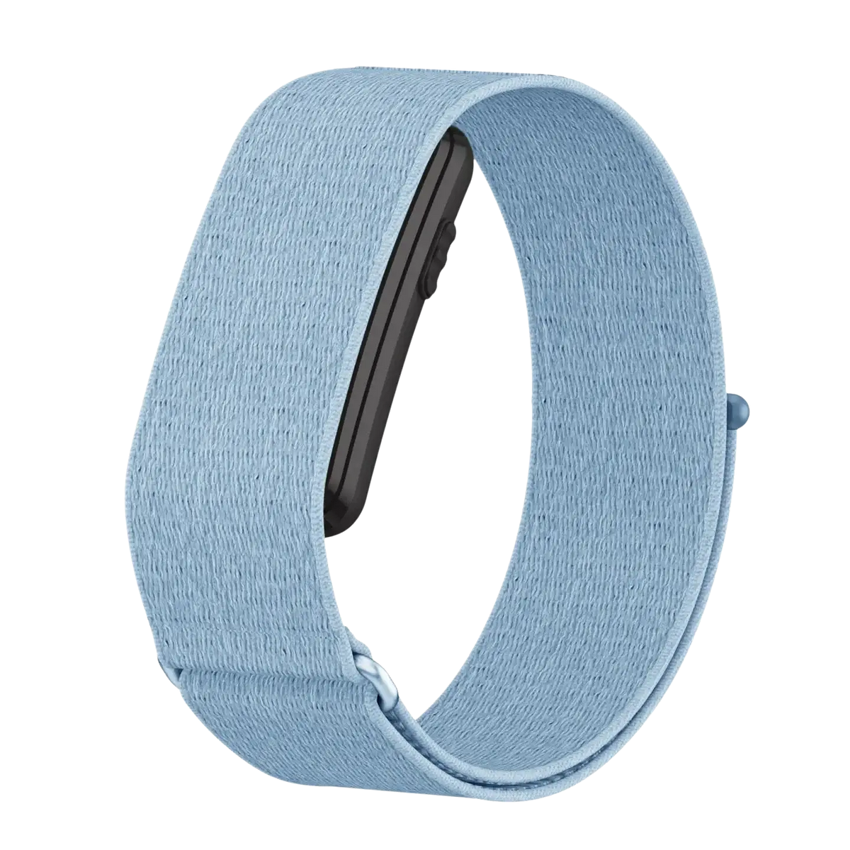 Light blue nylon woven fabric strap for garmin 24mm watch band compatible with fitbit charge 2 fitness tracker