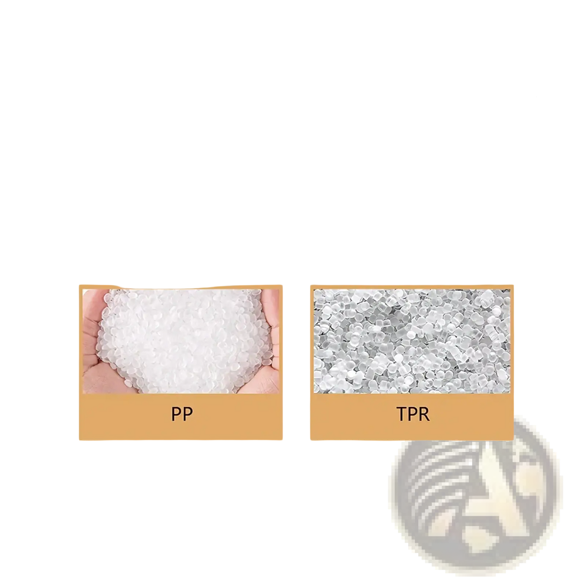 White pp and tpr plastic pellets used for manufacturing glitter dumpling stress ball slow rebound toy components