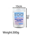 A 300g eco brand gypsum casting powder in a clear resealable pouch with blue and white label for diy crafts