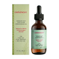 Carvenchy rosemary mint hair strengthening and growth oil in a dark amber glass bottle with black dropper cap and green label