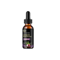 A sleek amber glass bottle with black dropper cap labeled youngcome onion rosemary hair care essential oil 60ml