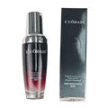 Black and red gradient glass 80ml hair essential bottle with silver cap luodais hair essential oil for hair loss and frizzy hair