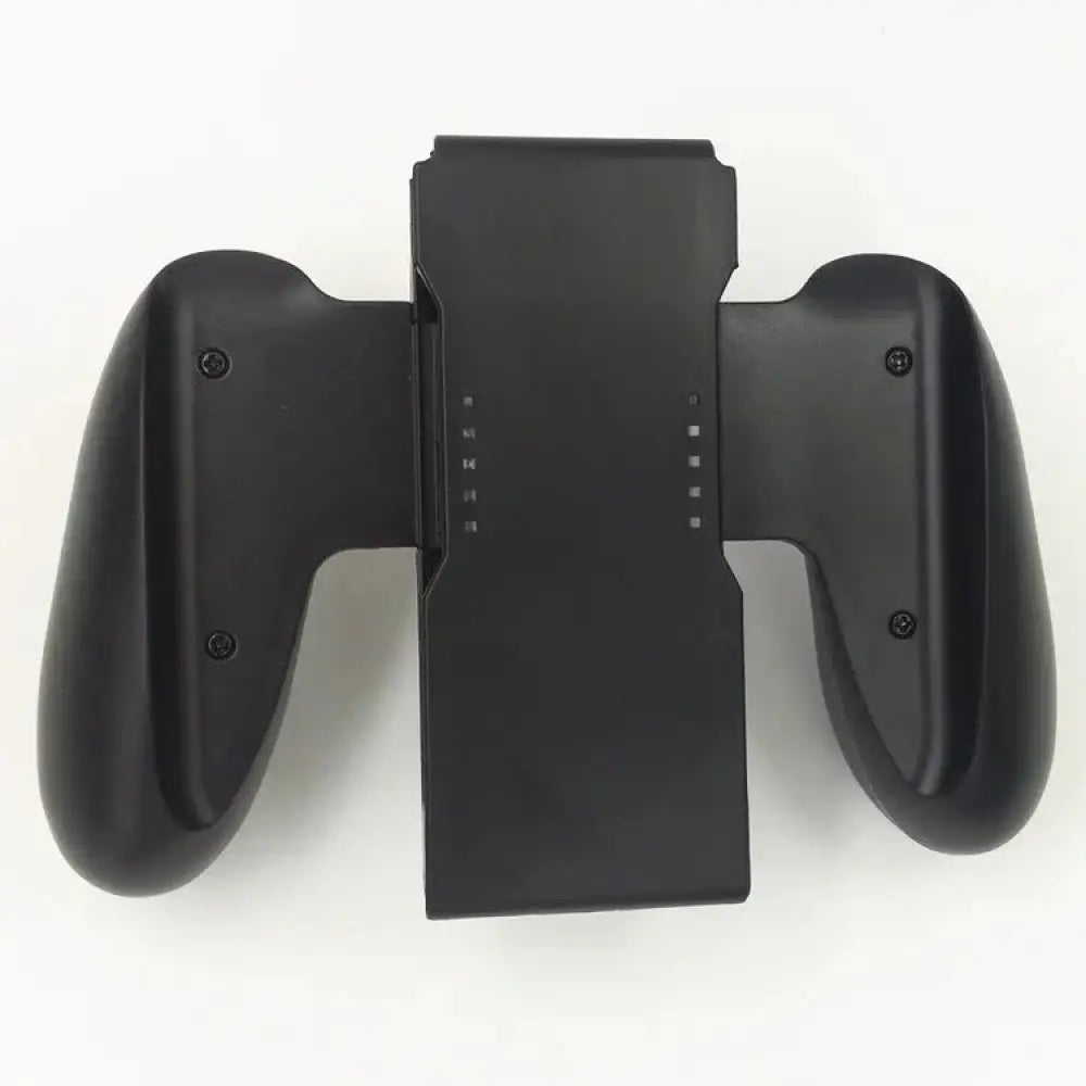 Black plastic nintendo switch joy-con grip attachment with ergonomic handles and battery indicator lights for 7.9 inch tablet keyboard case with pu leather stand