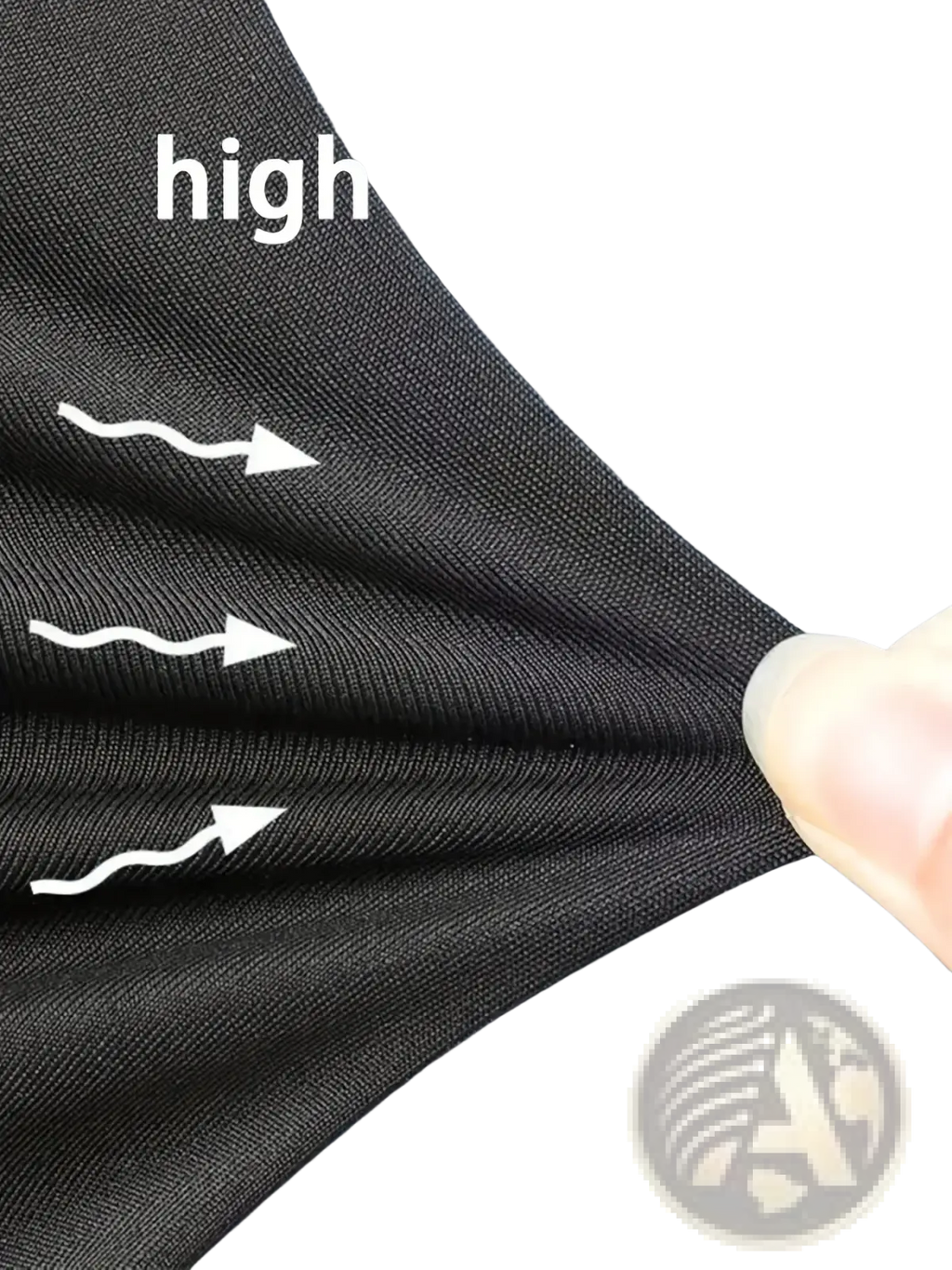 High waisted black yoga leggings with pockets made of fine tightly woven stretchy fabric for comfort and flexibility